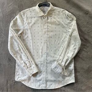 Denim & Flower Men's Slim Fit Paisley Print Shirt - Size Small